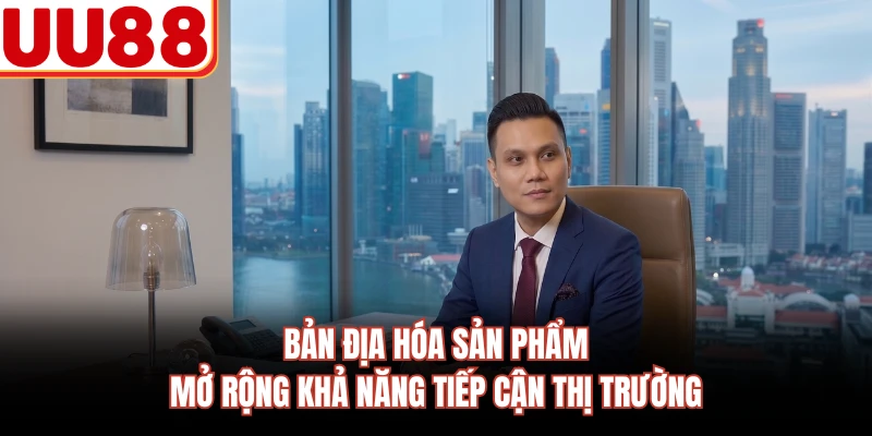 Bản địa hóa sản phẩm mở rộng khả năng tiếp cận thị trường