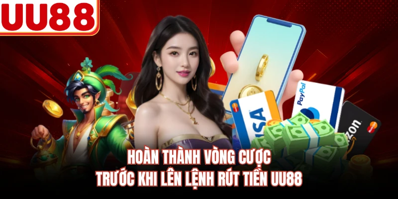 Hoàn thành vòng cược trước khi lên lệnh rút tiền UU88