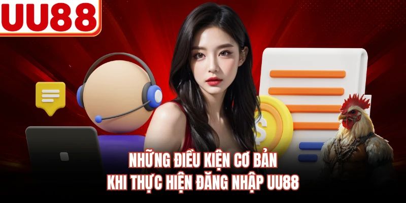Những điều kiện cơ bản khi thực hiện đăng nhập UU88